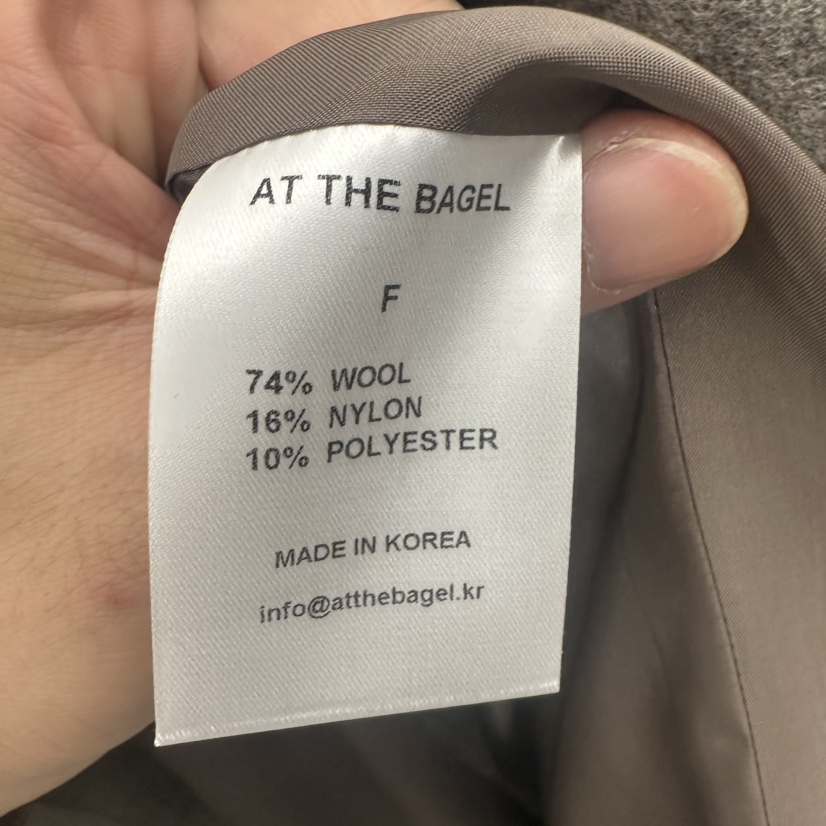 AT THE BAGEL東大門㊣代購女裝新品職業推薦人氣休閑夾克AT THE BAGEL夾克