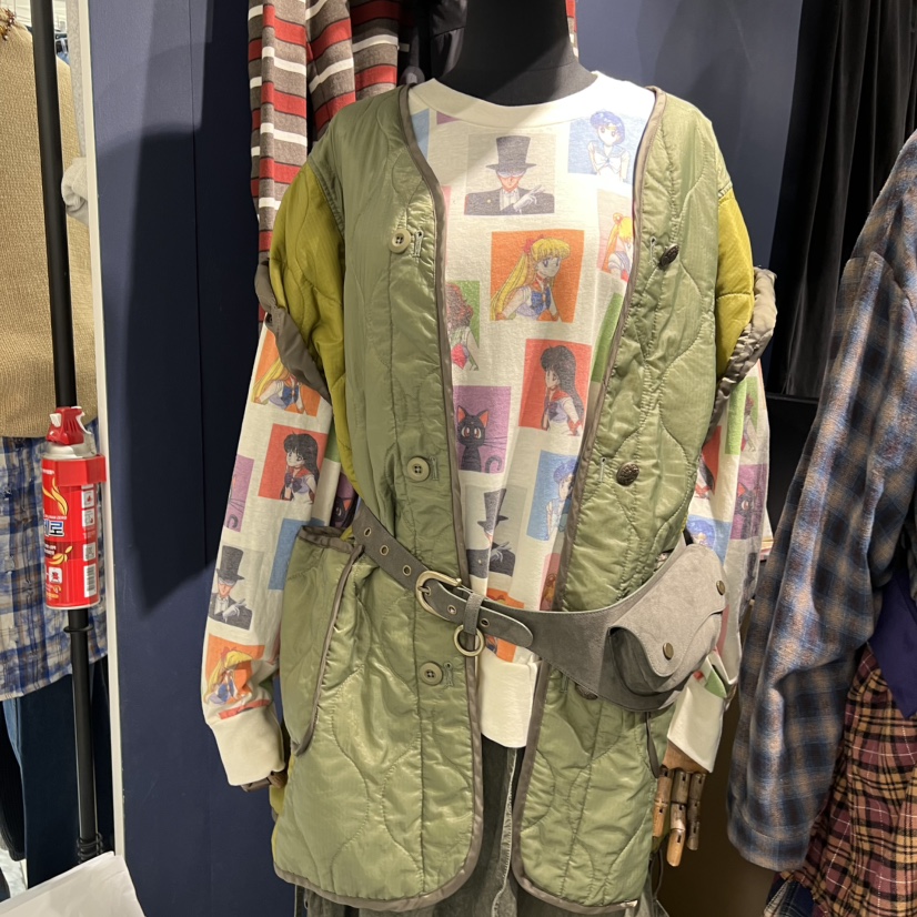 MERCI LINDA東大門㊣代購女裝新品時尚25秋冬馬甲不含內搭MERCI LINDA馬甲