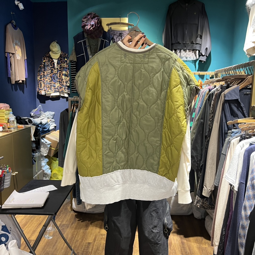 MERCI LINDA東大門㊣代購女裝新品時尚25秋冬馬甲不含內搭MERCI LINDA馬甲