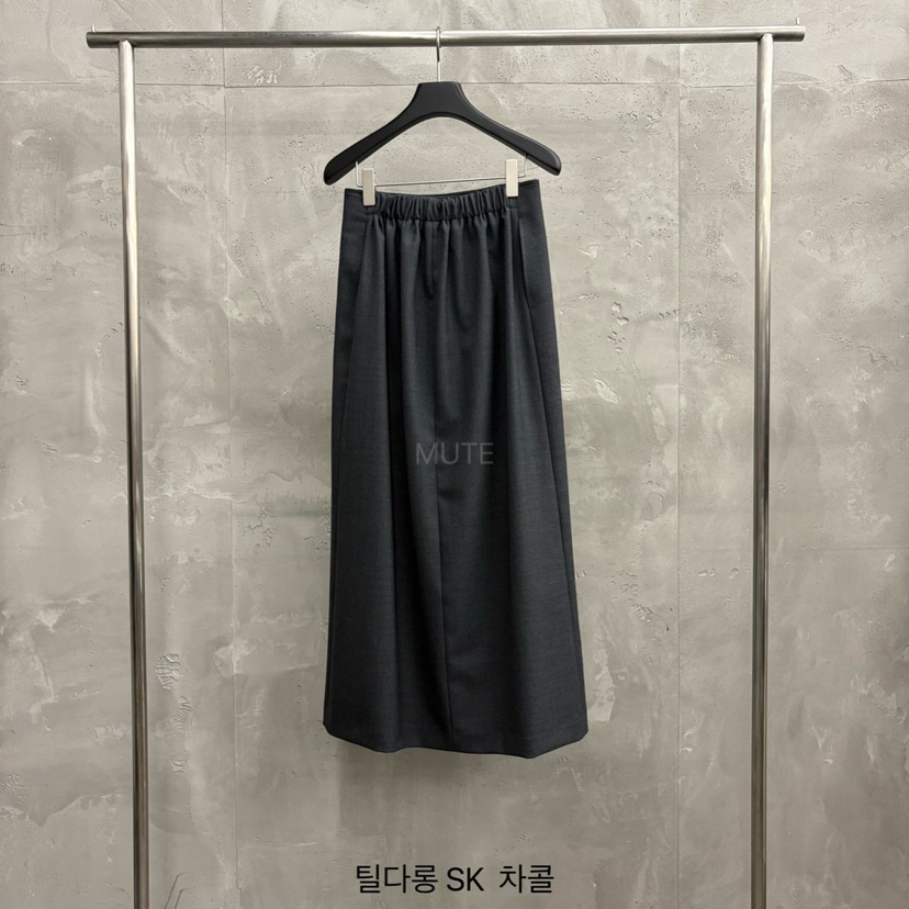 MUTE-P東大門㊣直郵女裝新款人氣時尚職業真品休閑推薦長裙MUTE長裙
