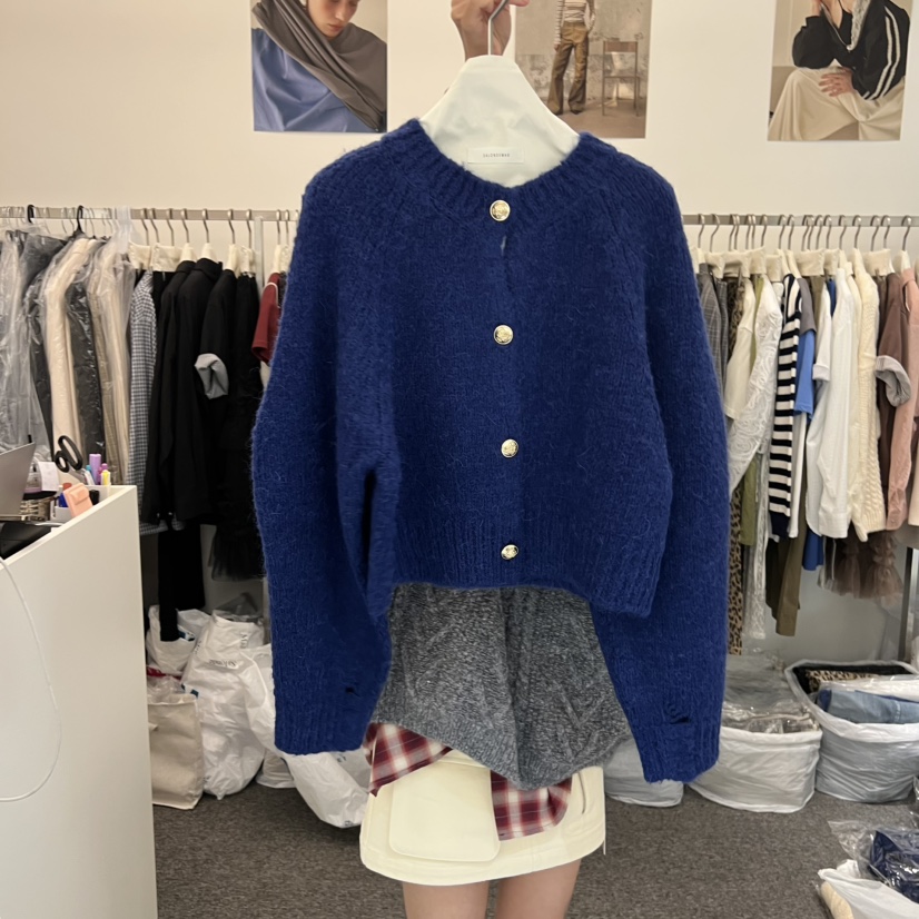 SALONDEMAG東大門㊣代購女士新品時尚職業推薦人氣針織衫開衫SALONDEMAG針織衫圖色1