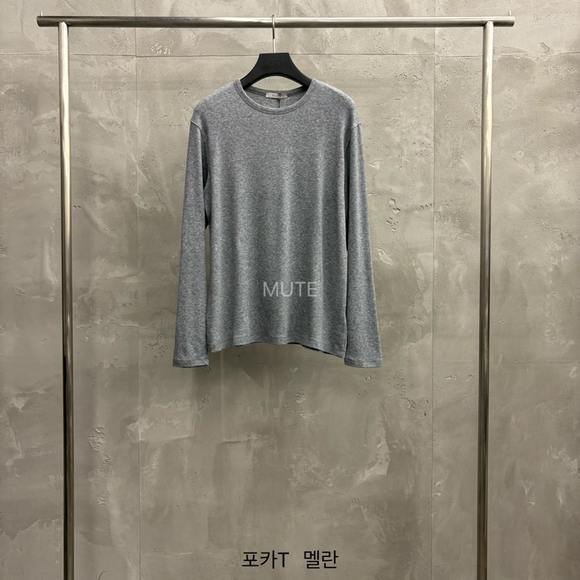 MUTE-P韓國直郵㊣女裝新品25秋冬推薦人氣時尚休閑長袖T恤MUTE長袖T恤圖色3