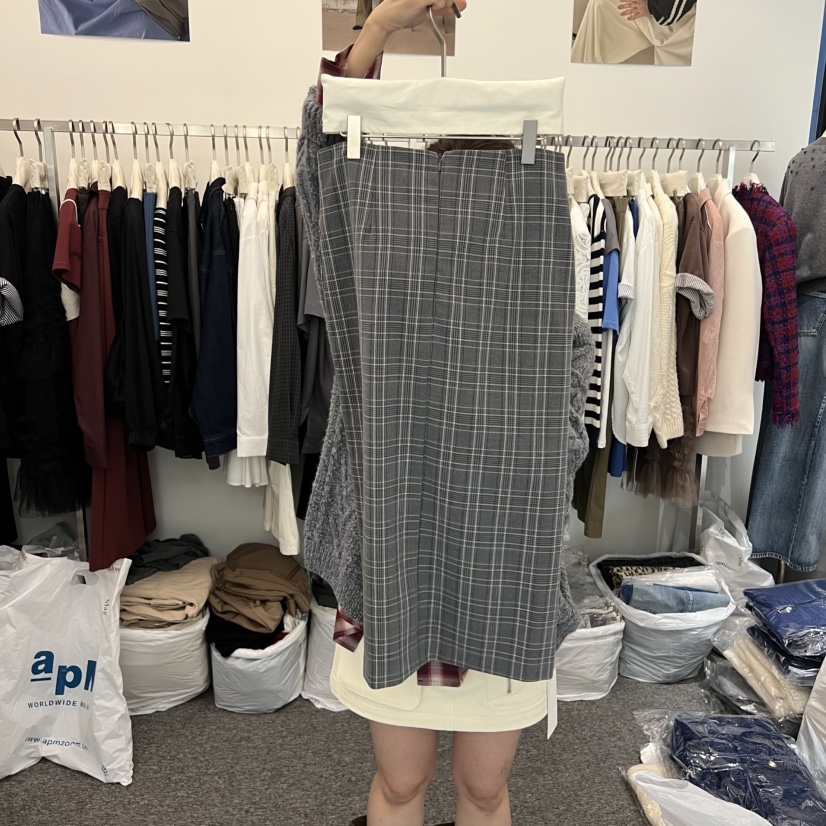 SALONDEMAG東大門㊣實拍女裝新款休閑人氣熱賣半身裙中短裙SALONDEMAG半身裙/中短裙