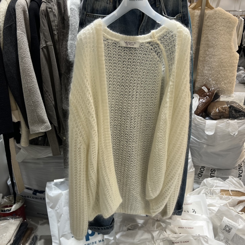 MONDAY TO SUNDAY韓國直郵㊣女士新品25秋冬熱賣時尚夾克MONDAY TO SUNDAY夾克圖色1