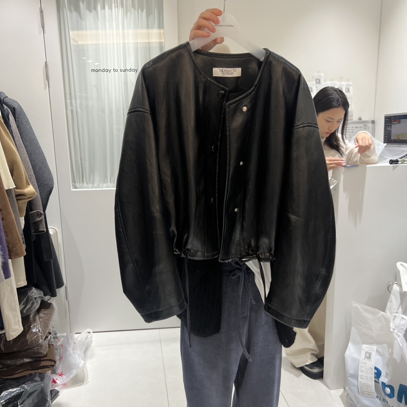 MONDAY TO SUNDAY東大門㊣實拍女裝新品人氣時尚職業夾克MONDAY TO SUNDAY夾克圖色1