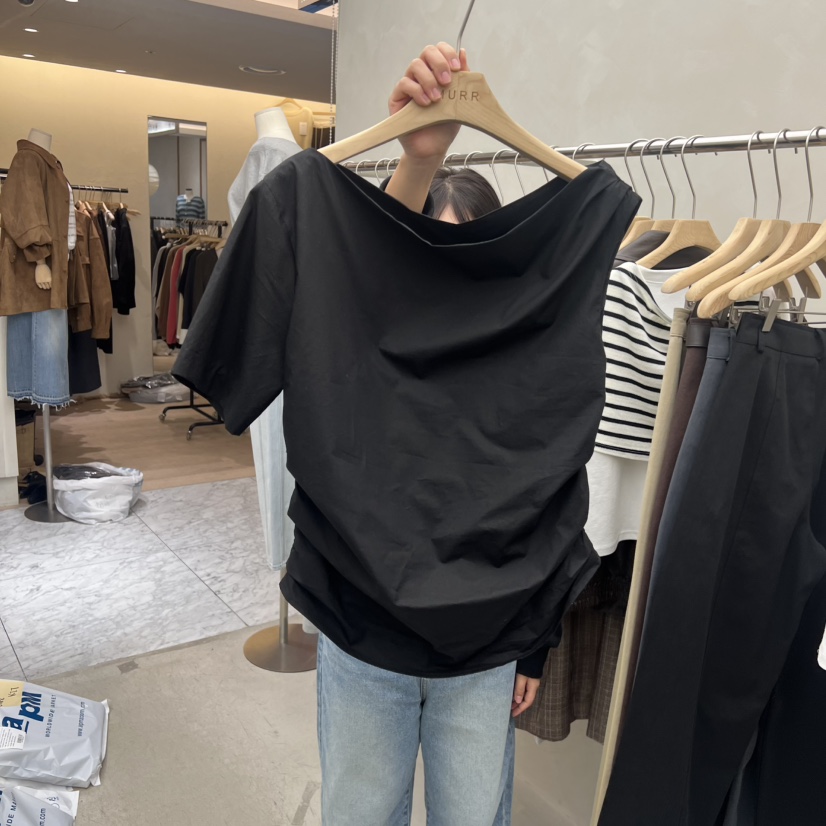 MURR東大門㊣代購女裝新款時尚熱賣職業人氣真品推薦休閑T恤MURRT恤圖色2