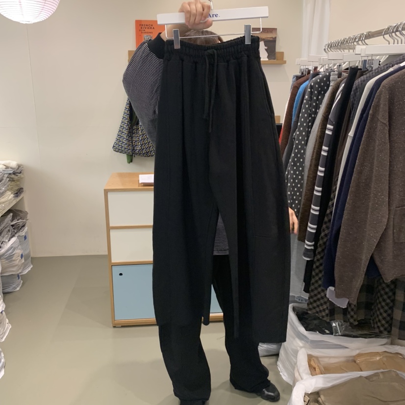 ARE東大門㊣實拍女裝新品職業熱賣時尚休閑真品25秋冬休閑褲ARE YOU/ARE休閑褲圖色2