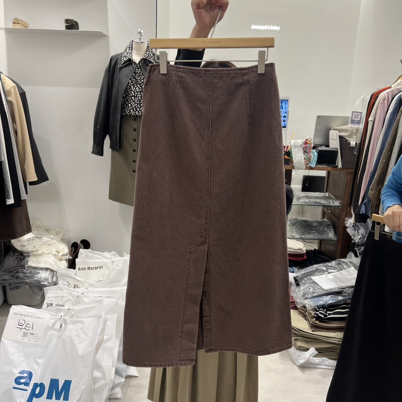 ANN MARGRET東大門㊣代購女士新款熱賣半身裙中短裙GRETA.Y半身裙/中短裙