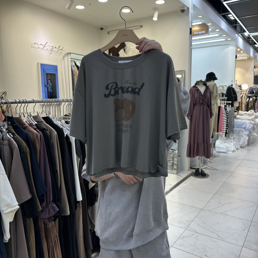 IN KIRA東大門㊣直郵女士新品職業熱賣人氣推薦時尚25秋冬T恤IN KIRAT恤圖色2