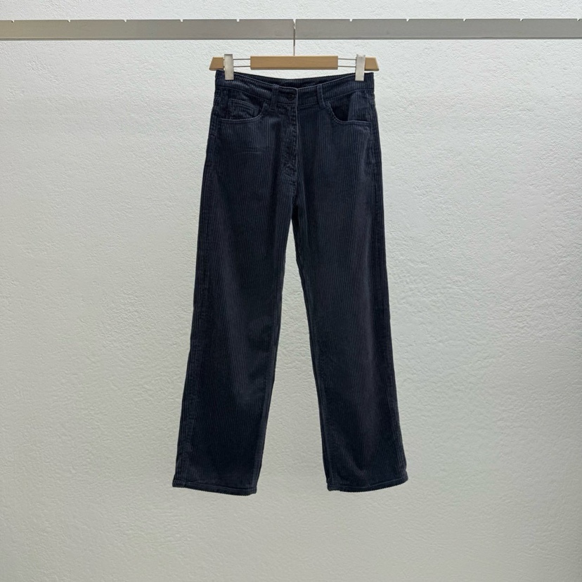 STATEMENT韓國代購㊣女裝新品休閑時尚熱賣人氣職業25秋冬休閑褲STATEMENT休閑褲圖色5藍色
