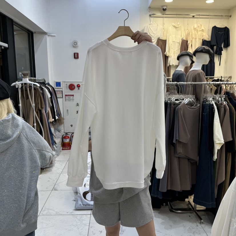 IN KIRA韓國直郵㊣女裝新品25秋冬休閑熱賣人氣推薦長袖T恤IN KIRA長袖T恤