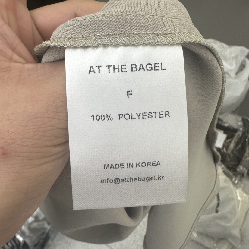 AT THE BAGEL韓國直郵㊣女士新款職業推薦真品時尚連衣裙AT THE BAGEL連衣裙