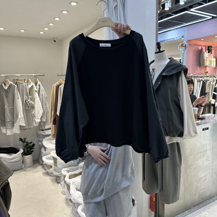 IN KIRA韓國代購㊣女裝新品時尚人氣熱賣真品25秋冬推薦衛衣IN KIRA衛衣圖色3