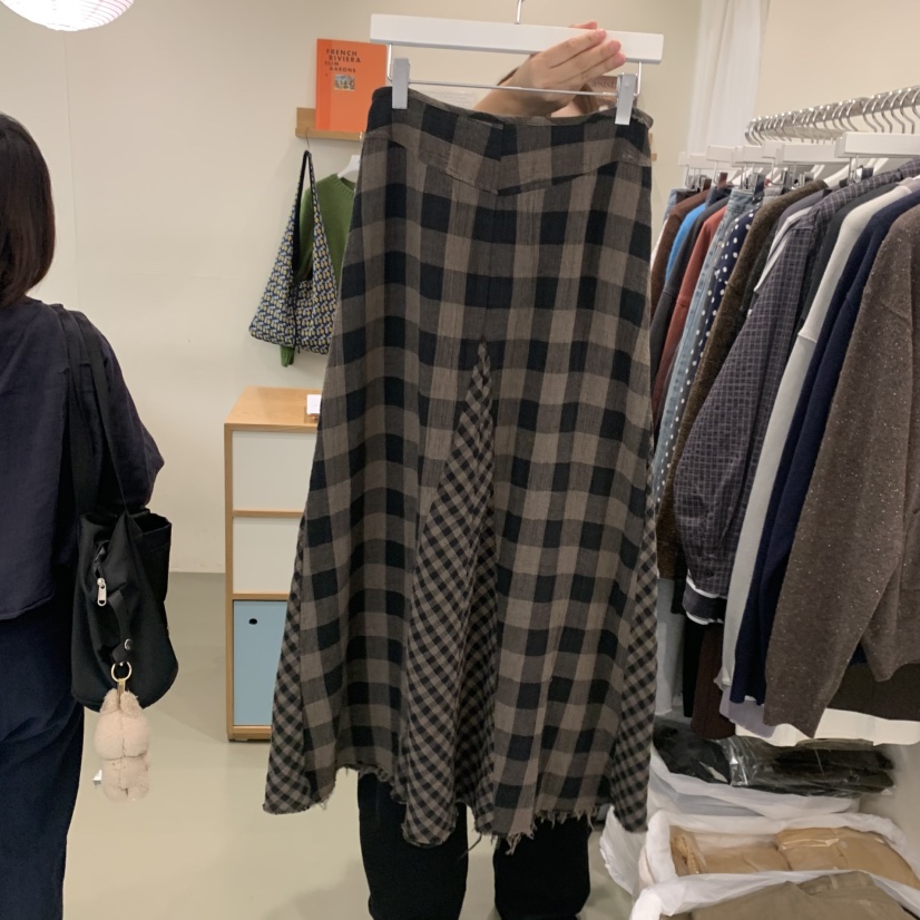 ARE韓國直郵㊣女裝新品休閑職業時尚人氣熱賣真品半身裙中短裙ARE YOU/ARE半身裙/中短裙