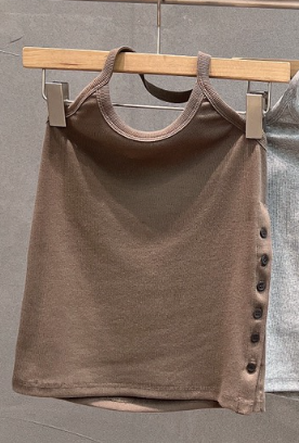 GLAD SOME東大門㊣代購女裝新品真品人氣休閑熱賣吊帶背心GLAD SOME吊帶/背心圖色1