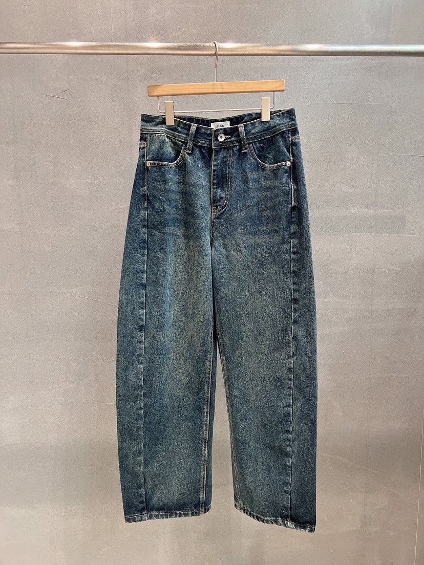 GLAD SOME東大門㊣直郵女裝新品真品推薦休閑時尚職業牛仔褲GLAD SOME牛仔褲圖色1