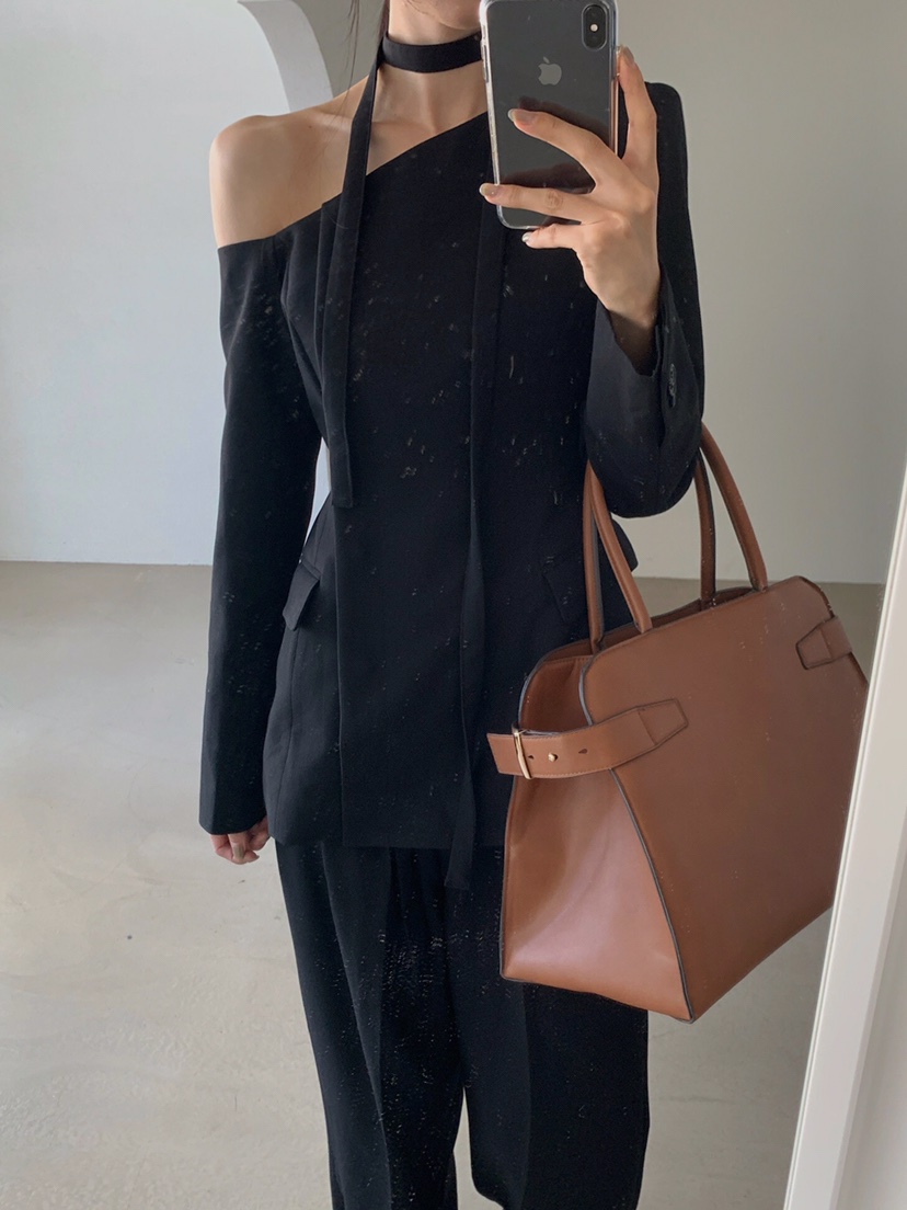 VERANDA韓國代購㊣女裝新款休閑推薦25秋冬人氣職業熱賣夾克VERANDA夾克