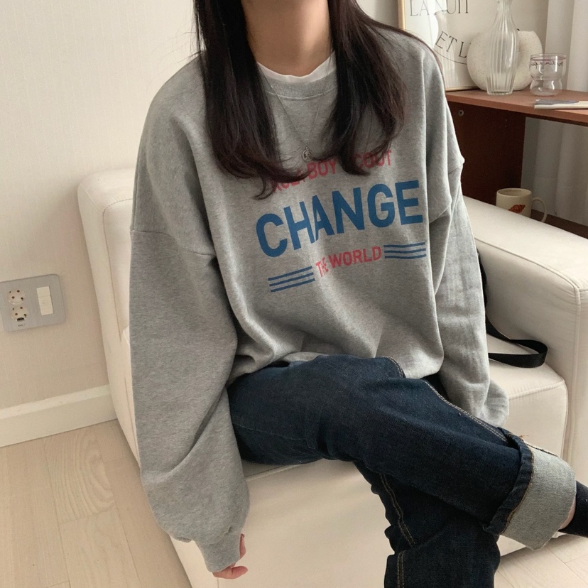 HELLO JINI東大門㊣直郵女士新款真品25秋冬時尚衛衣不含內搭HELLO JINI衛衣