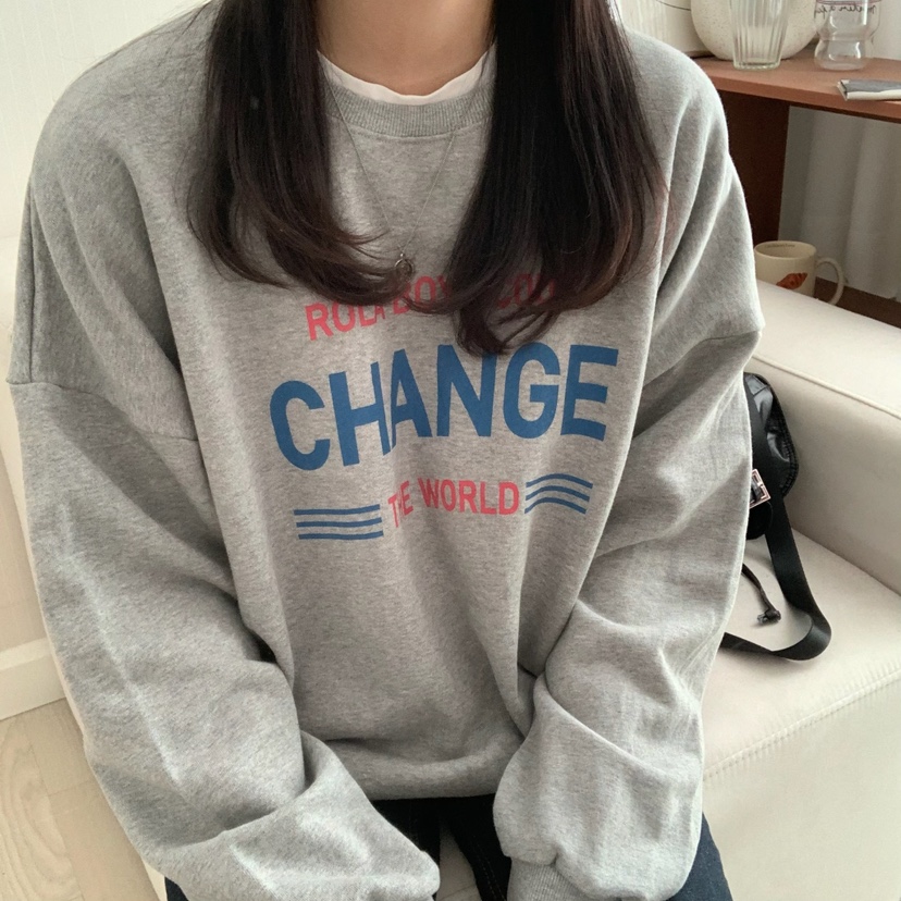 HELLO JINI東大門㊣直郵女士新款真品25秋冬時尚衛衣不含內搭HELLO JINI衛衣