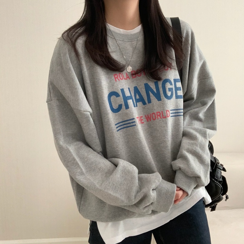 HELLO JINI東大門㊣直郵女士新款真品25秋冬時尚衛衣不含內搭HELLO JINI衛衣