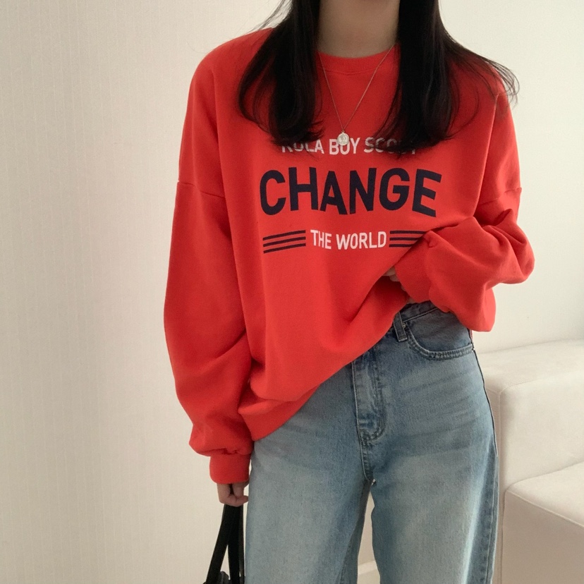 HELLO JINI東大門㊣直郵女士新款真品25秋冬時尚衛衣不含內搭HELLO JINI衛衣