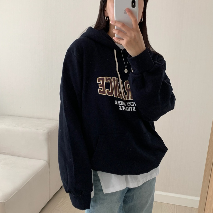 FROMJINI韓國代購㊣女士新款25秋冬推薦休閑時尚衛衣不含內搭FROMJINI衛衣