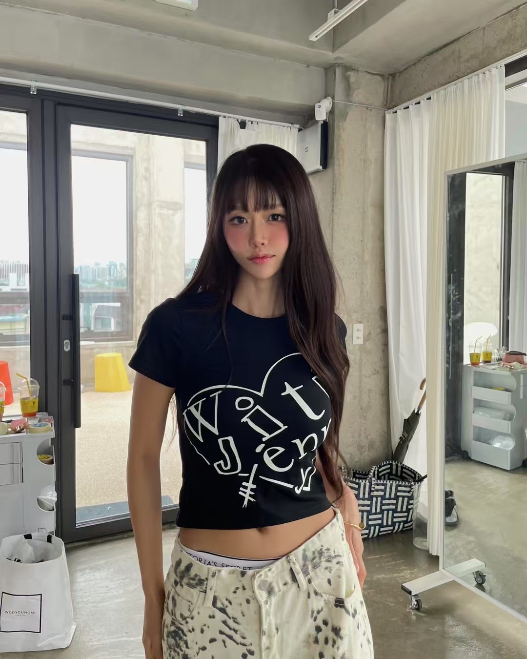 JAD韓國直郵㊣女裝新款25秋冬推薦休閑熱賣真品人氣職業T恤A.SOLET恤