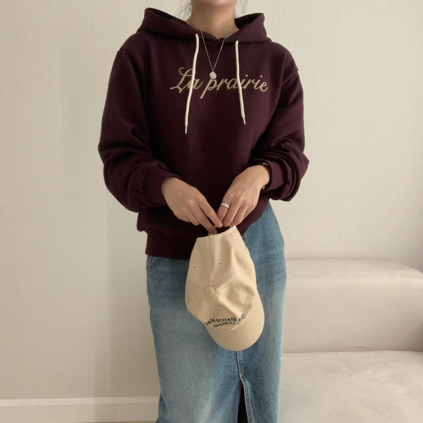 HELLO JINI東大門㊣代購女士新品熱賣時尚25秋冬衛衣不含內搭HELLO JINI衛衣