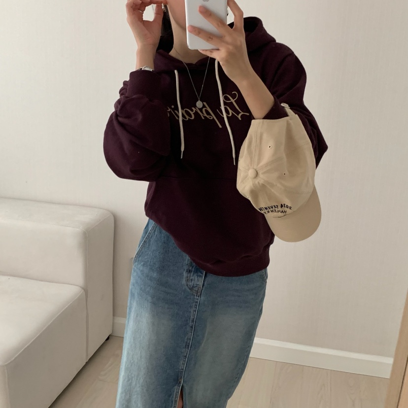HELLO JINI東大門㊣代購女士新品熱賣時尚25秋冬衛衣不含內搭HELLO JINI衛衣