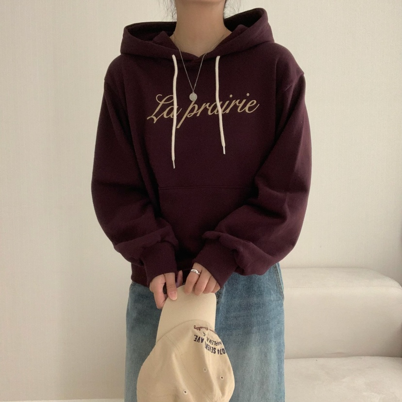 HELLO JINI東大門㊣代購女士新品熱賣時尚25秋冬衛衣不含內搭HELLO JINI衛衣圖色2