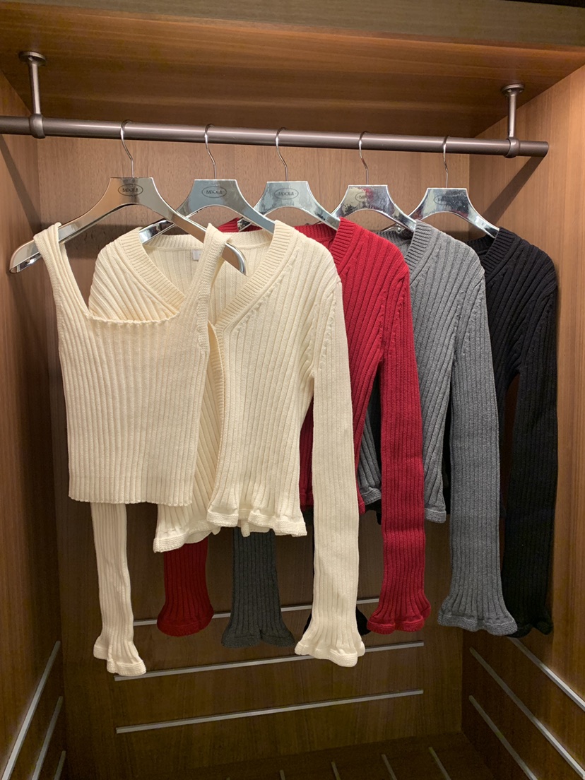 BADCALM韓國代購㊣女裝新品休閑人氣時尚25秋冬套裝荷葉邊開衫BADCALM套裝