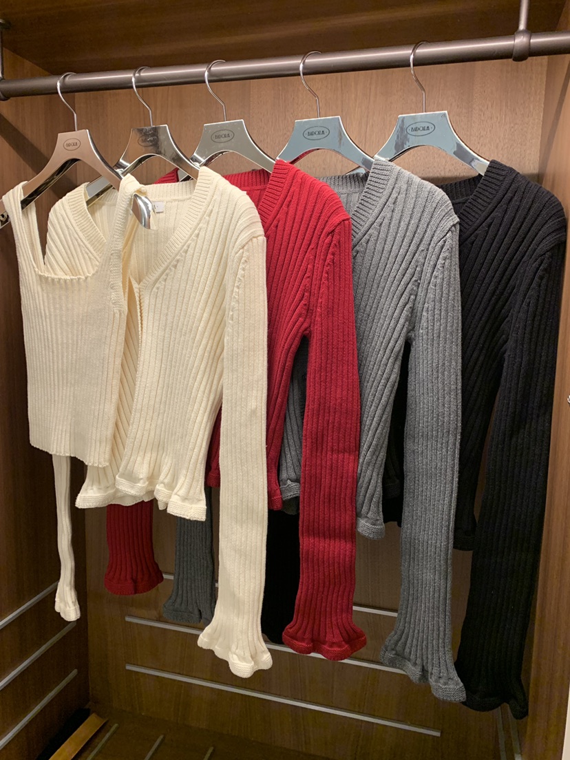 BADCALM韓國代購㊣女裝新品休閑人氣時尚25秋冬套裝荷葉邊開衫BADCALM套裝
