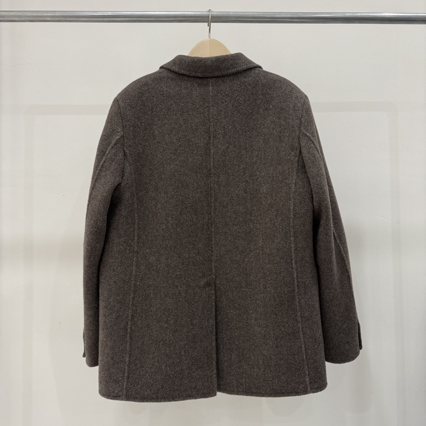 BLANC-A東大門㊣代購女士新品人氣推薦職業25秋冬夾克人字形BLANC-A夾克