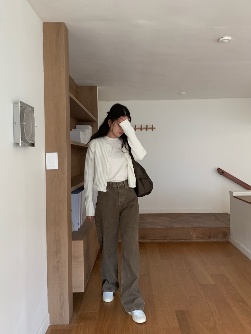 BLEECKER韓國直郵㊣女裝新款休閑25秋冬人氣職業熱賣牛仔褲BLEECKER牛仔褲