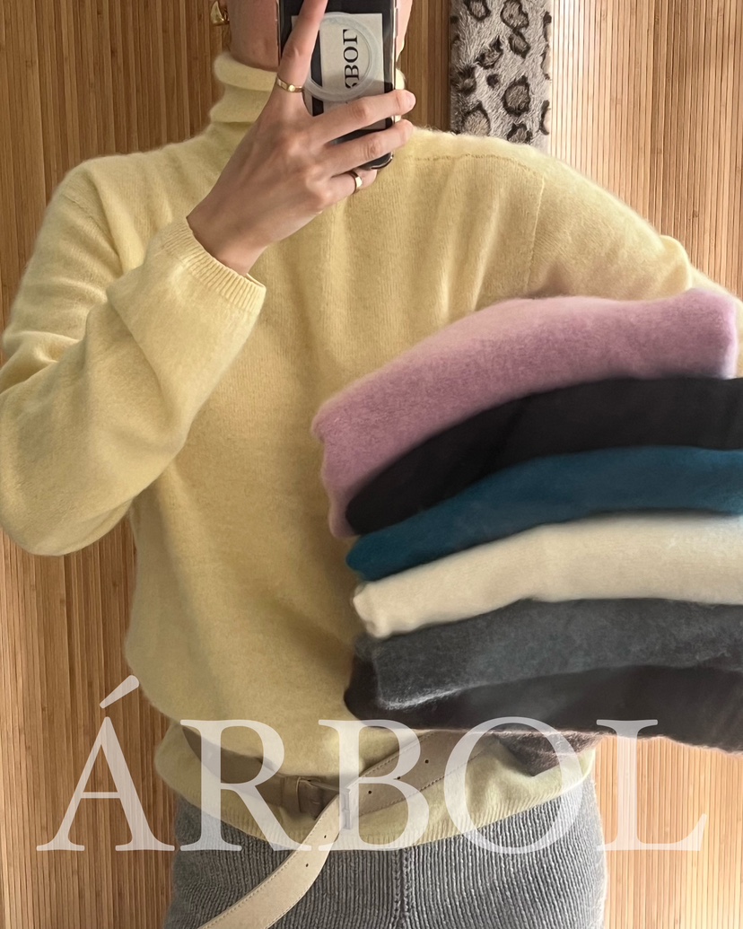 ARBOL東大門㊣實拍女士新品人氣25秋冬熱賣時尚休閑真品針織衫ARBOL針織衫