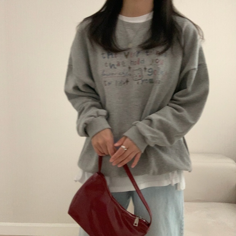 FROMJINI韓國直郵㊣女裝新款職業休閑25秋冬人氣衛衣不含內搭FROMJINI衛衣