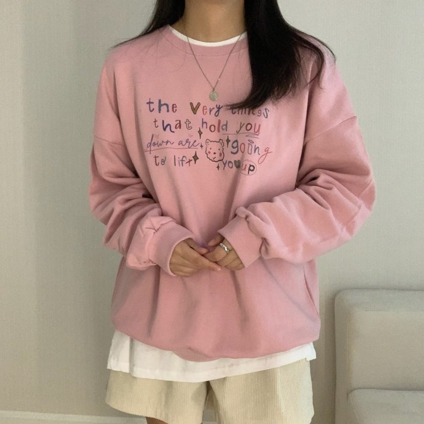 FROMJINI韓國直郵㊣女裝新款職業休閑25秋冬人氣衛衣不含內搭FROMJINI衛衣