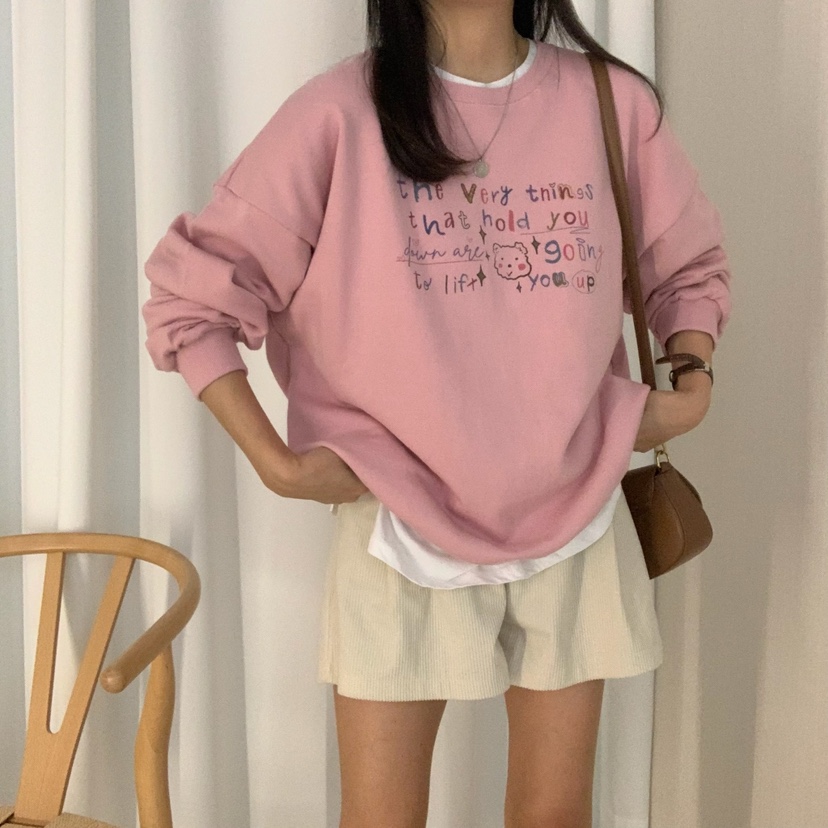 FROMJINI韓國直郵㊣女裝新款職業休閑25秋冬人氣衛衣不含內搭FROMJINI衛衣