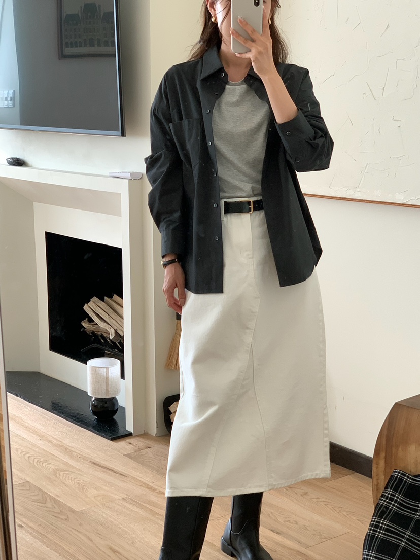 BLEECKER韓國直郵㊣女士新款推薦25秋冬熱賣休閑襯衫蕾絲衫BLEECKER襯衫/蕾絲衫