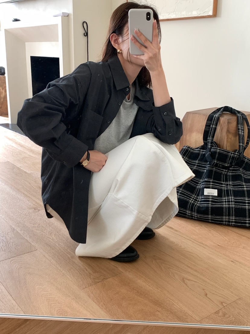BLEECKER韓國直郵㊣女士新款推薦25秋冬熱賣休閑襯衫蕾絲衫BLEECKER襯衫/蕾絲衫