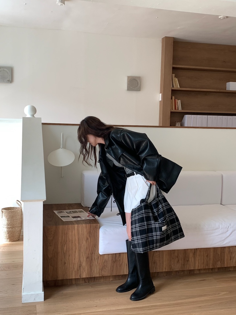 BLEECKER東大門㊣直郵女士新品休閑25秋冬熱賣人氣真品夾克BLEECKER夾克