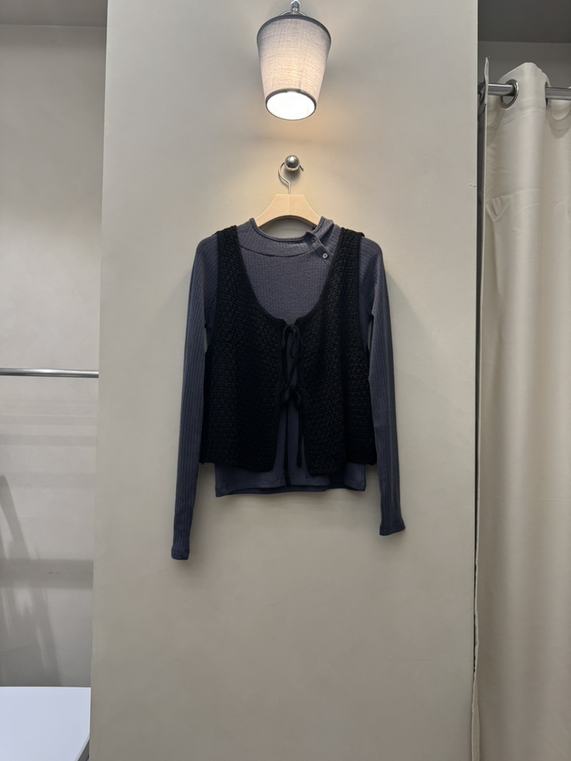 NOTHING東大門㊣直郵女士新款休閑職業25秋冬人氣馬甲兩面穿NOTHING馬甲