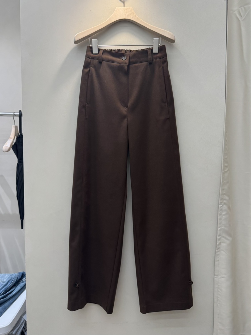 NOTHING韓國代購㊣女裝新品25秋冬時尚職業人氣推薦休閑休閑褲NOTHING休閑褲圖色1