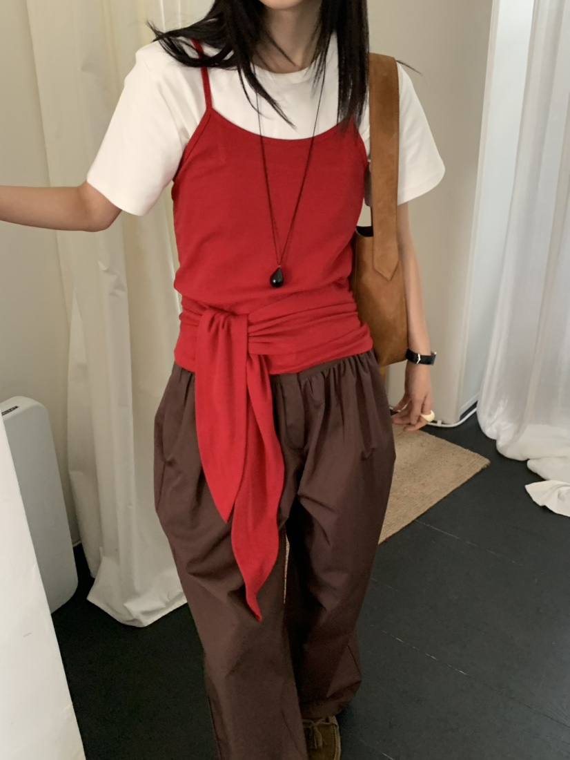 OURS東大門㊣實拍女士新品休閑真品人氣推薦熱賣時尚吊帶背心OURS吊帶/背心