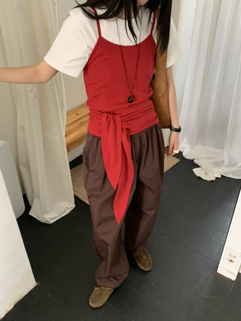 OURS東大門㊣實拍女士新品休閑真品人氣推薦熱賣時尚吊帶背心OURS吊帶/背心