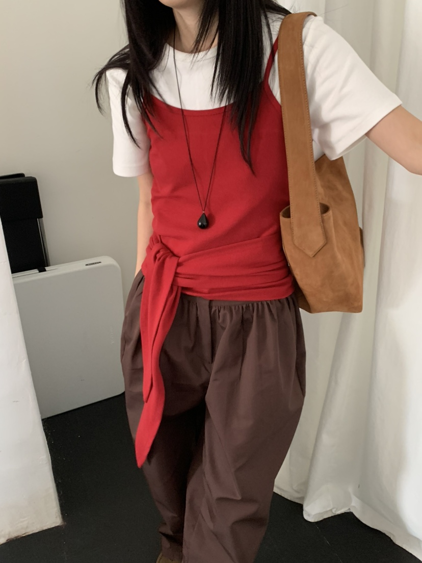 OURS東大門㊣實拍女士新品休閑真品人氣推薦熱賣時尚吊帶背心OURS吊帶/背心