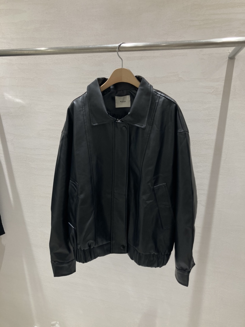 ROUGH韓國直郵㊣女裝新品時尚職業人氣熱賣25秋冬休閑真品夾克ROUGH夾克圖色2