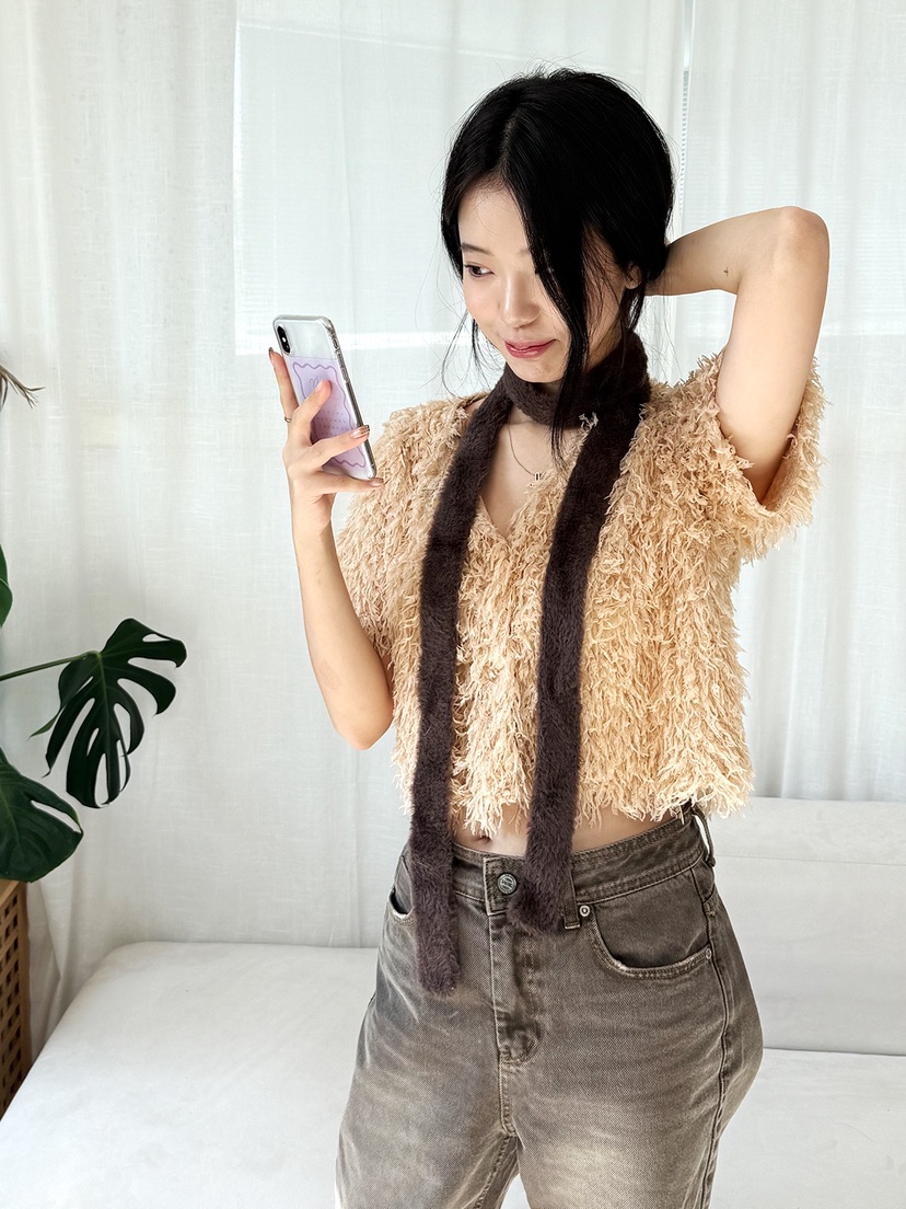 NICEALICE韓國代購㊣女士新品人氣熱賣真品時尚25秋冬圍巾披肩NICEALICE圍巾/披肩