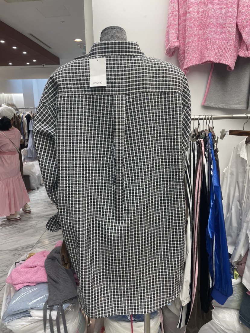 PAIRING韓國代購㊣女裝新品25秋冬職業真品襯衫蕾絲衫不含內搭PAIRING襯衫/蕾絲衫