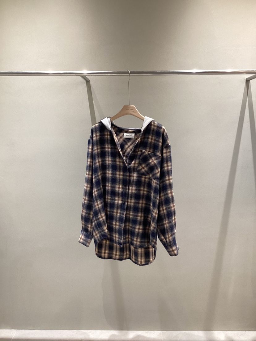 NEAR LEAP-P東大門㊣直郵女裝新品推薦25秋冬休閑襯衫蕾絲衫NEAR LEAP襯衫/蕾絲衫